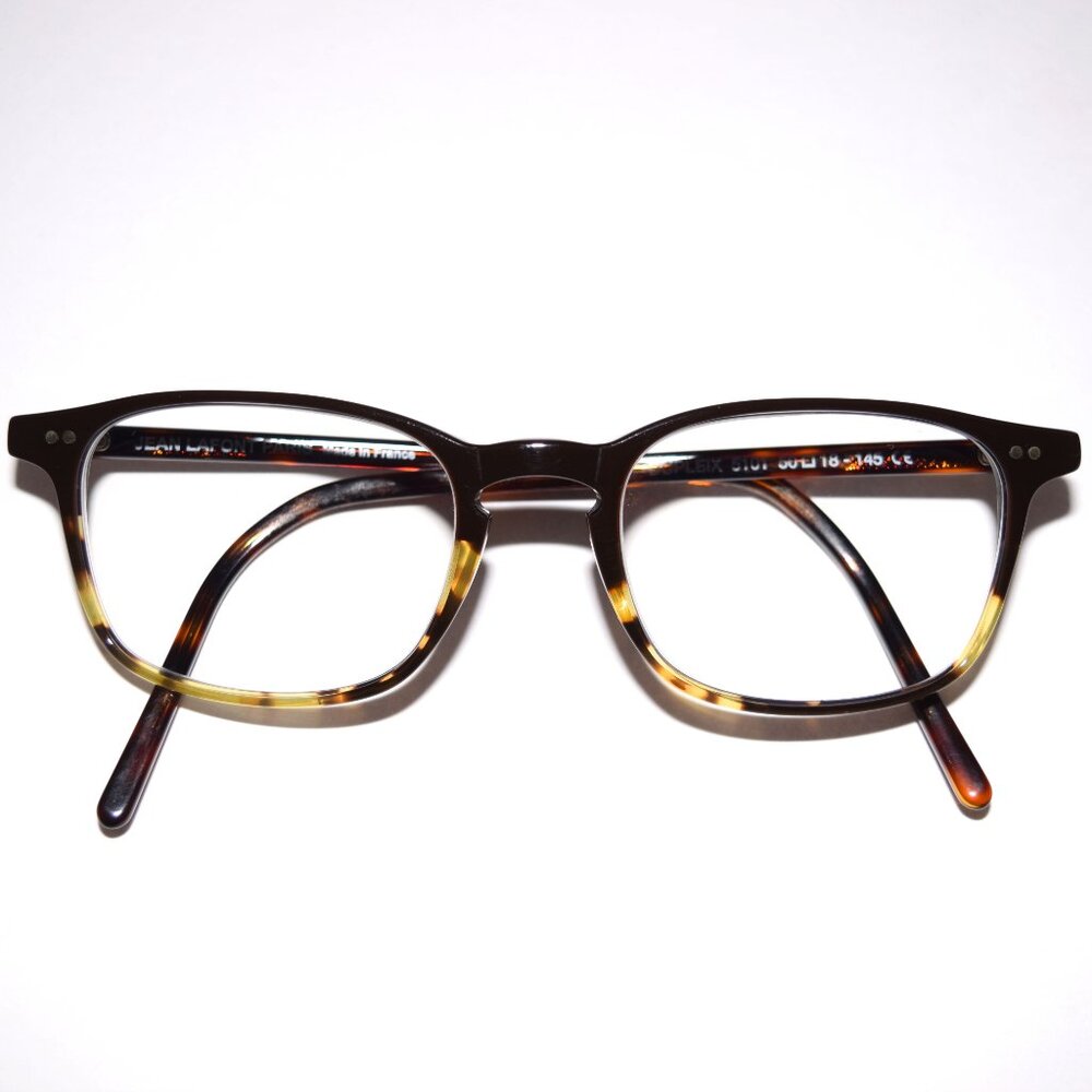 JEAN LAFONT Paris Dupleix 5101 Brown Tortoise Rectangle Eyeglasses 50-18-145 - Picture 11 of 11